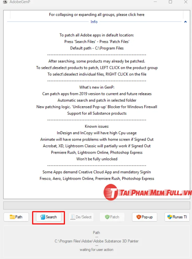 Bước 8 quá trình cài đặt Adobe Substance 3D Full Crack