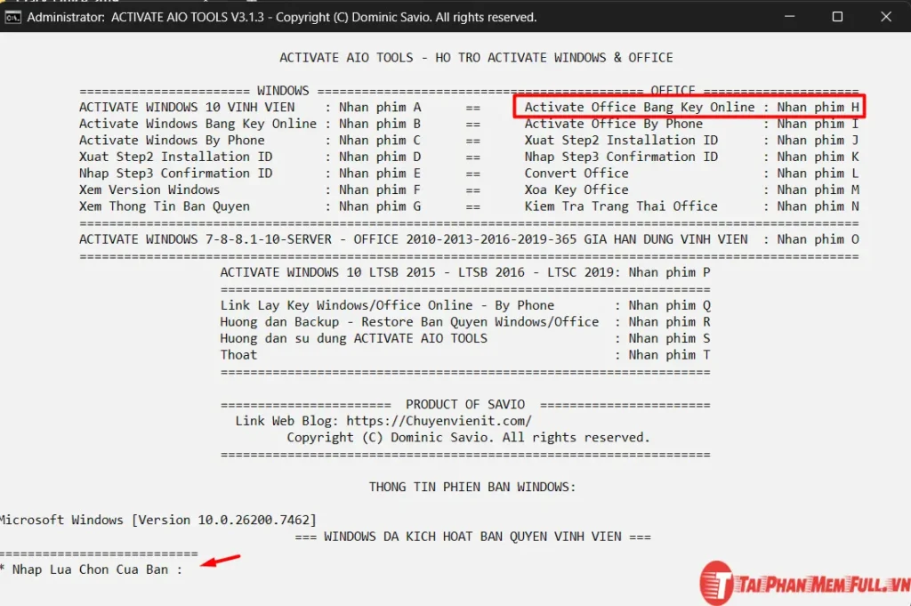 Tiếp tục bước 4 quá trình cài đặt Microsoft Office 2019 Full Crack