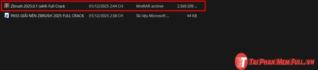 Bước 1 Hướng dẫn tải và cài đặt ZBrush full crack