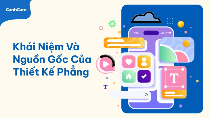 Khái Niệm và Nguồn Gốc Của Flat Design - Thiết Kế Phẳng