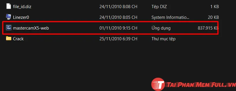 Bước 2 quá trình cài đặt Mastercam x5 Full Crack