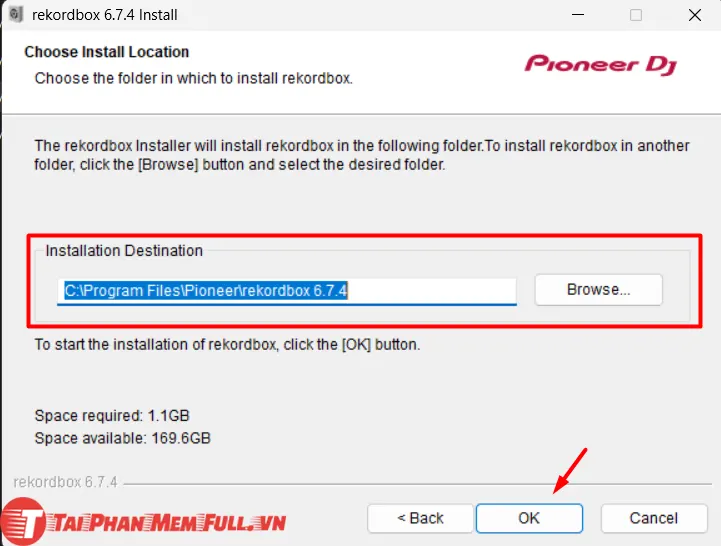 Bước 8: Quá trình cài đặt DJ Rekordbox Pro Full Crack