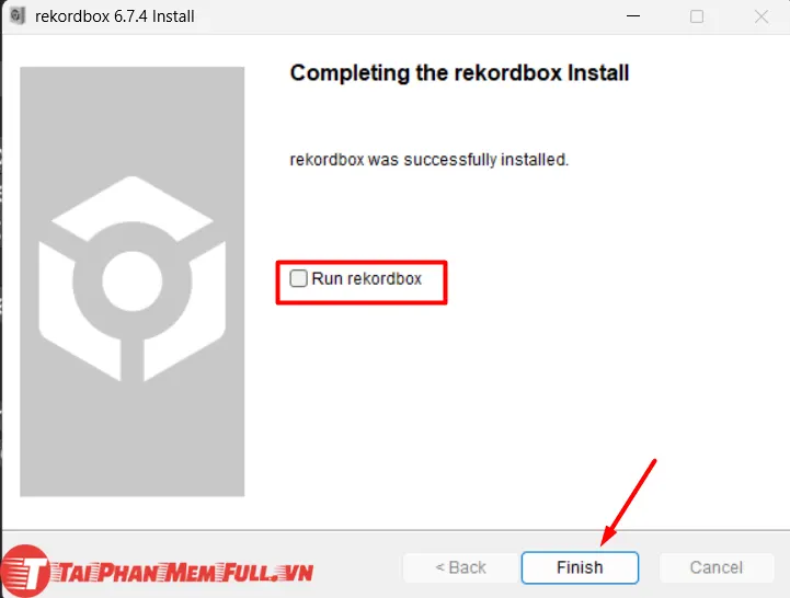 Bước 10: Quá trình cài đặt DJ Rekordbox Pro Full Crack