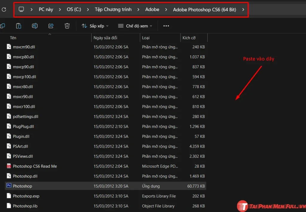 Bước 11 quá trình cài đặt Adobe Photoshop CS6 Full Crack