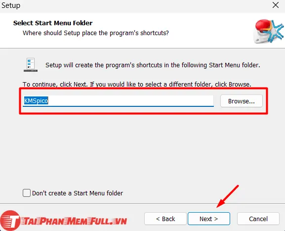 Bước 10 quá trình cài đặt KMSPico Portable