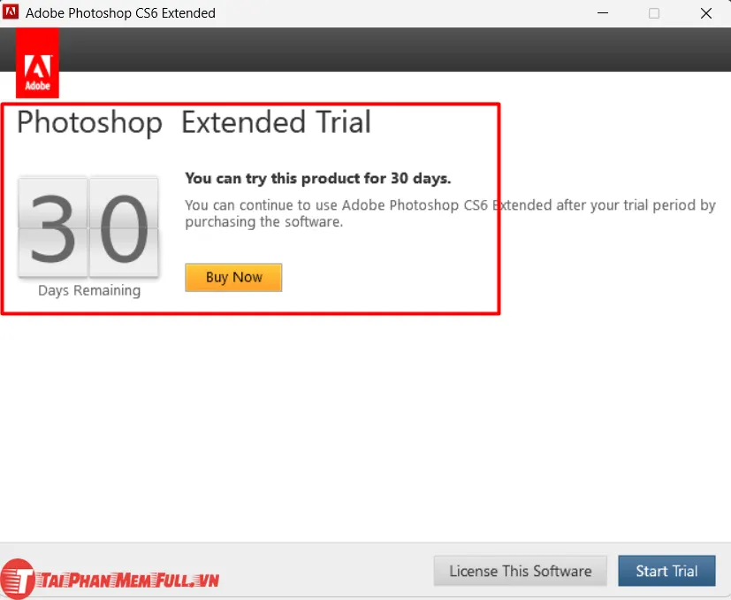 Bước 8 quá trình cài đặt Adobe Photoshop CS6 Full Crack