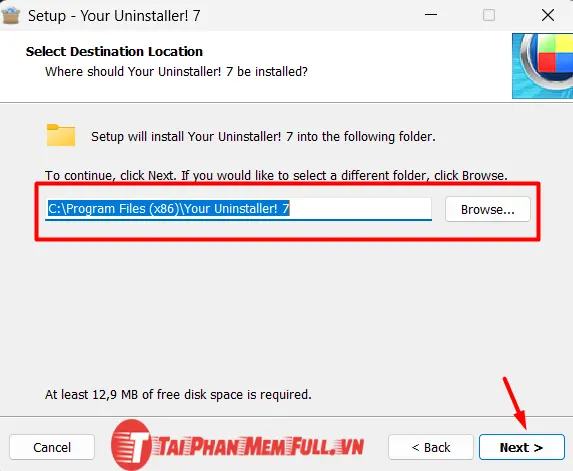Bước 5 quá trình cài đặt Your Uninstaller Full Crack