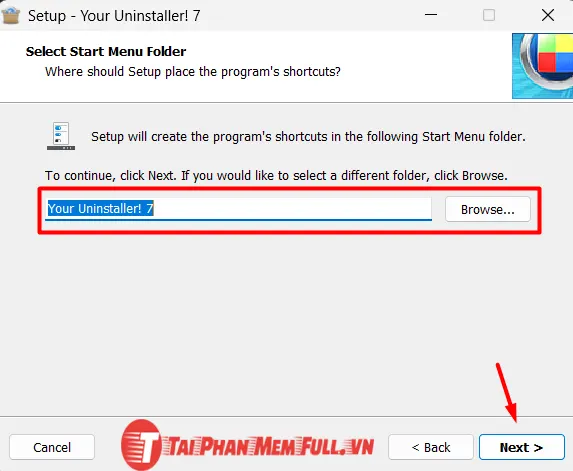 Bước 6 quá trình cài đặt Your Uninstaller Full Crack