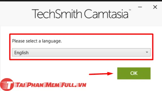 Bước 4 quá trình cài đặt Camtasia 2021 Full Crack