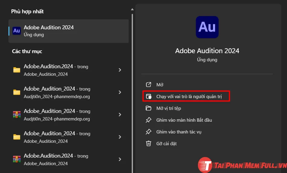 Bước 7 quá trình cài đặt Adobe Audition Full Crack
