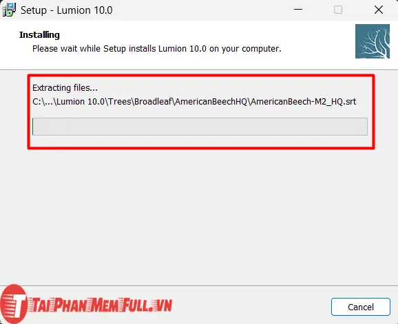 Bước 6 quá trình cài đặt Lumion 10 Full Crack - Phần Mềm Thiết Kế 3D Kiến Trúc