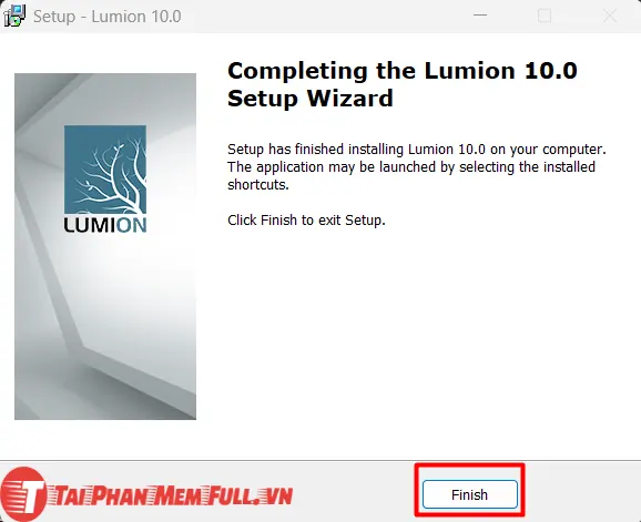 Tiếp tục bước 6 quá trình cài đặt Lumion 10 Full Crack - Phần Mềm Thiết Kế 3D Kiến Trúc