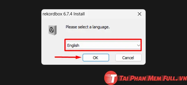 Tiếp tục Bước 6: Quá trình cài đặt DJ Rekordbox Pro Full Crack