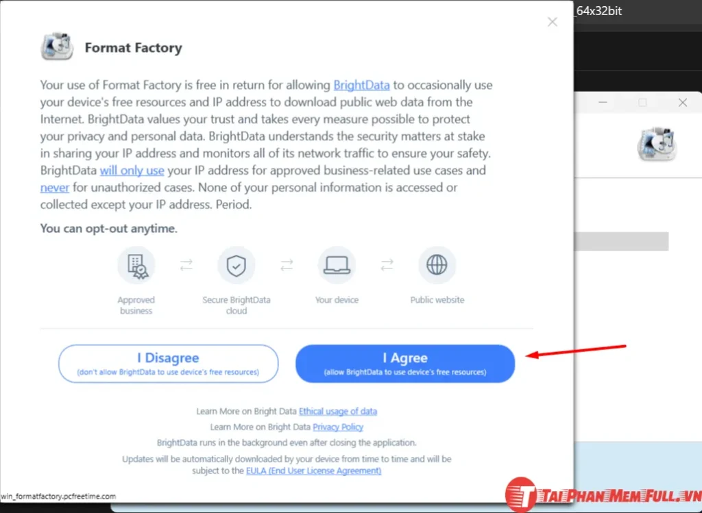 Hoàn tất cài đặt