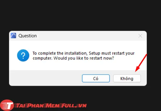 Tiếp tục bước 9: quá trình cài đặt Archicad 25 Full Crack