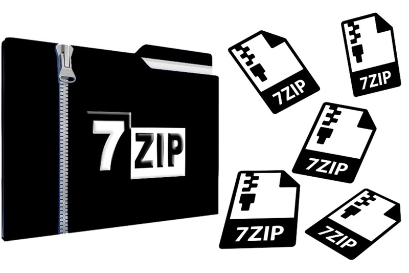 Giao diện 7 Zip Full Crack - Phần Mềm Nén File Và Giải Nén File
