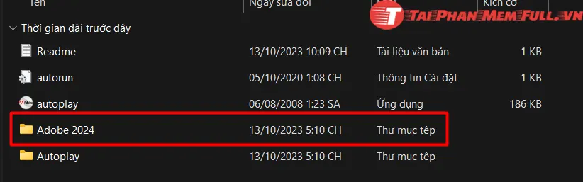 Giải nén file cài đặt Adobe Animate 2024