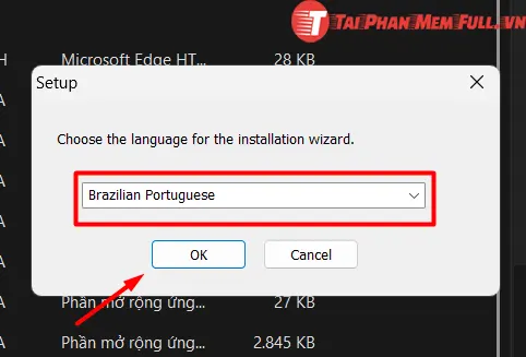 Đồng ý với các điều khoản sử dụng phần mềm