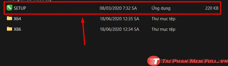 Chạy file setup Coreldraw 2020