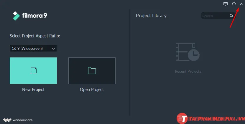 Truy cập thư mục crack filmora 9