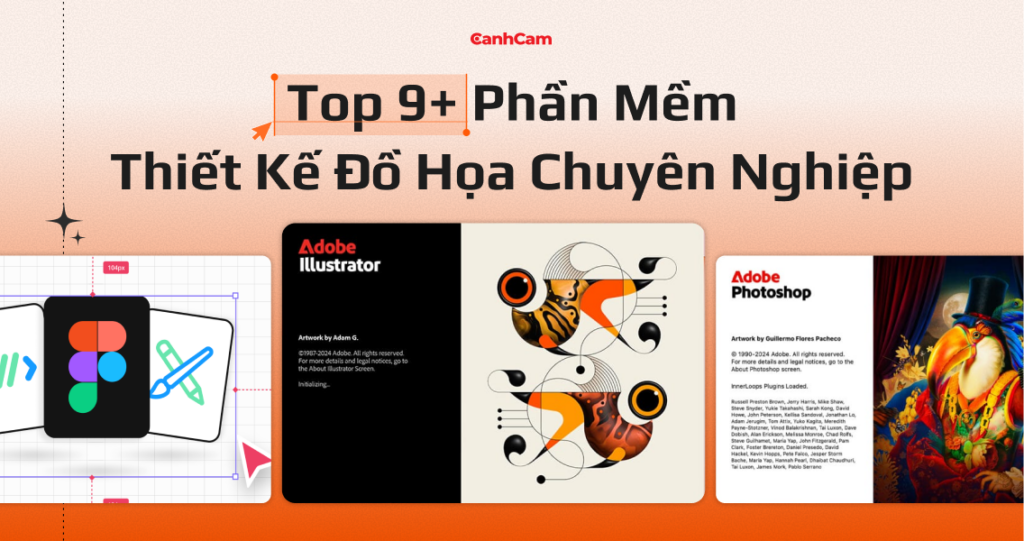 Top phần mềm thiết kế đồ họa