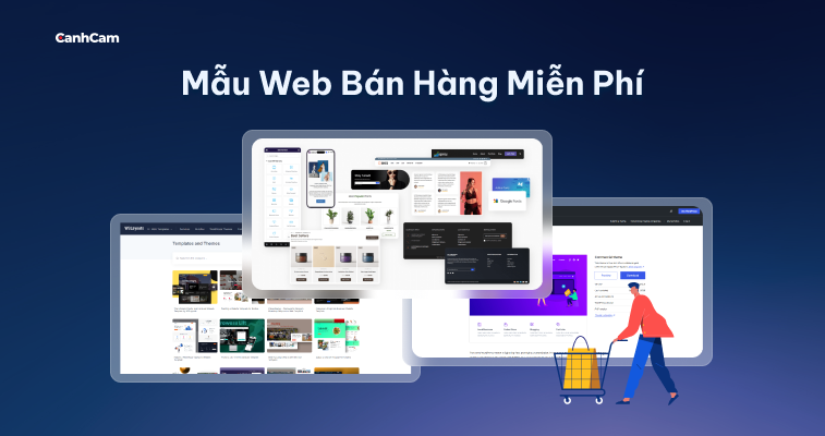 Mẫu web bán hàng miễn phí