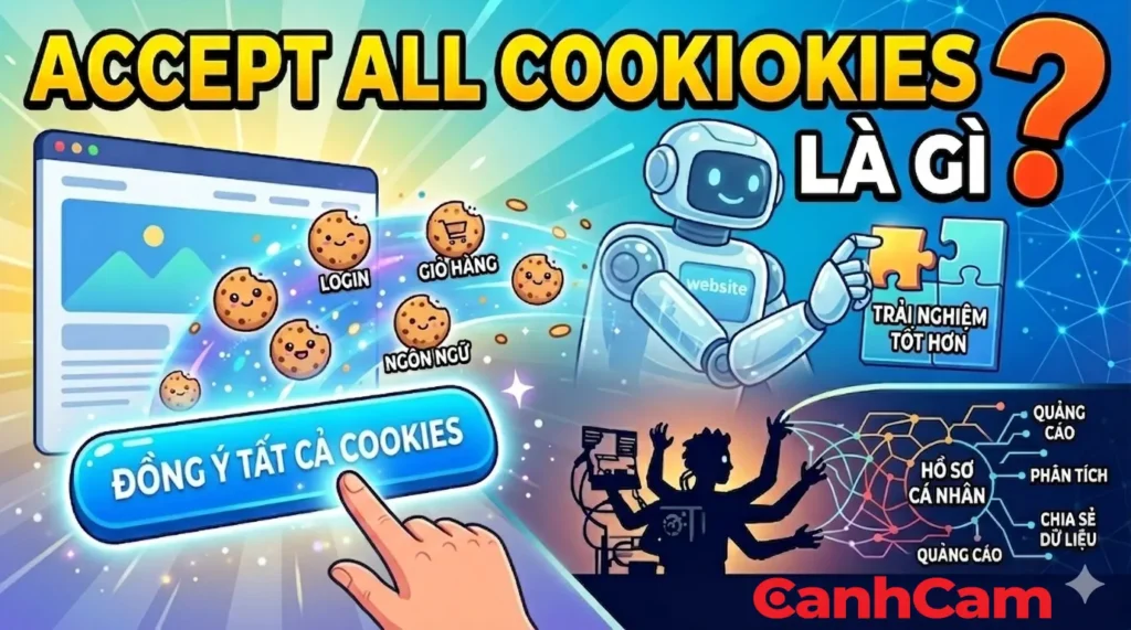 Accept all cookies là gì?