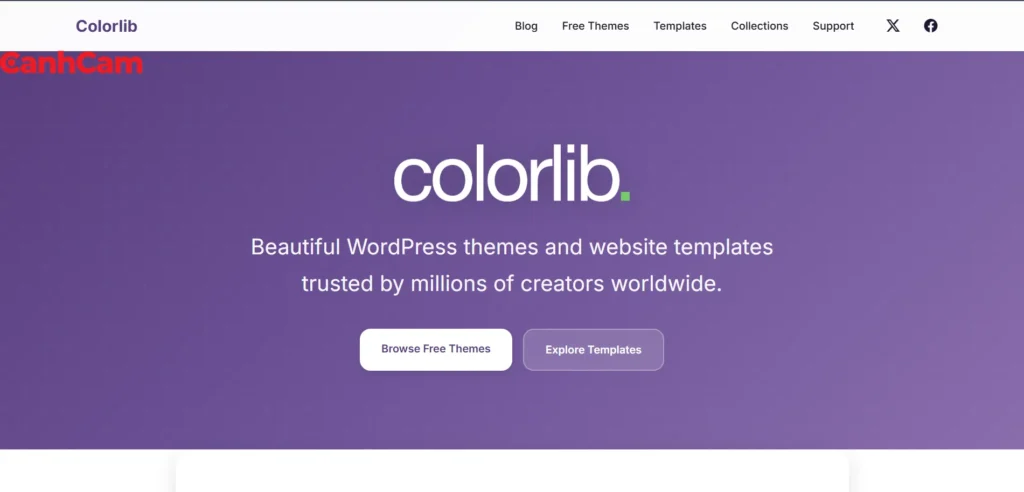 Colorlib giao diện