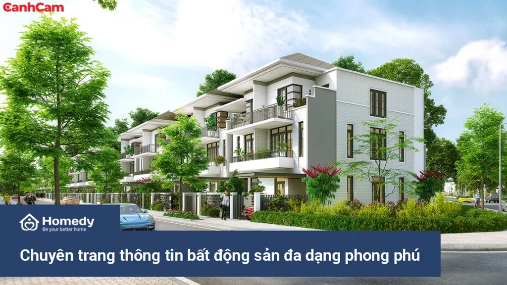 Nền tảng công nghệ Proptech Homedy với giao diện đăng tin bất động sản trực quan