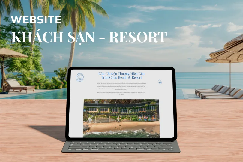 Cánh Cam thiết kế web đa ngành với dịch vụ thiết kế website khách sạn resort