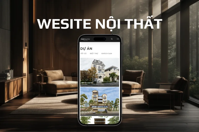 Cánh Cam thiết kế web đa ngành với dịch vụ thiết kế website nội thất