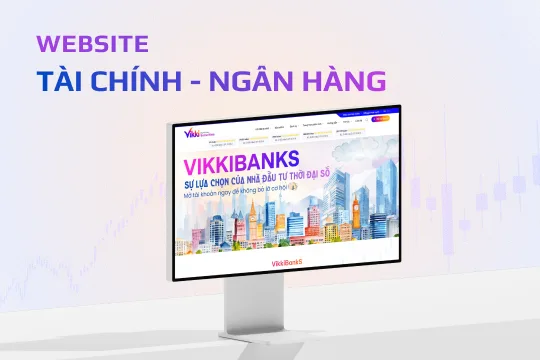 Cánh Cam thiết kế web đa ngành với dịch vụ thiết kế website tài chính ngân hàng