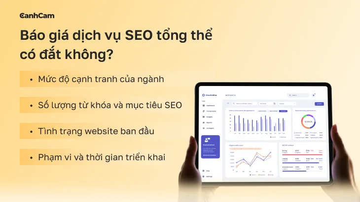 Báo giá dịch vụ SEO tổng thể có đắt không