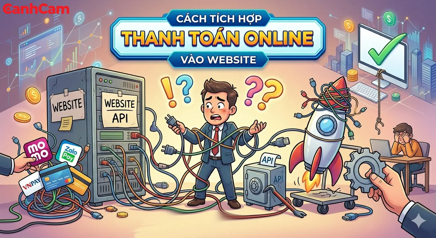 Cách Tích Hợp Thanh Toán Online Vào Website Cho Doanh Nghiệp