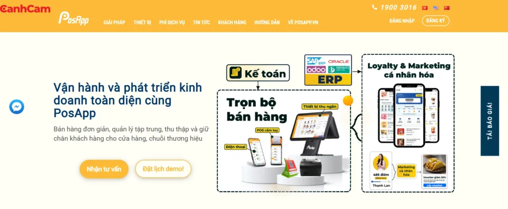 PosApp - Cỗ máy vận hành tối ưu cho ngành F&B và Dịch vụ