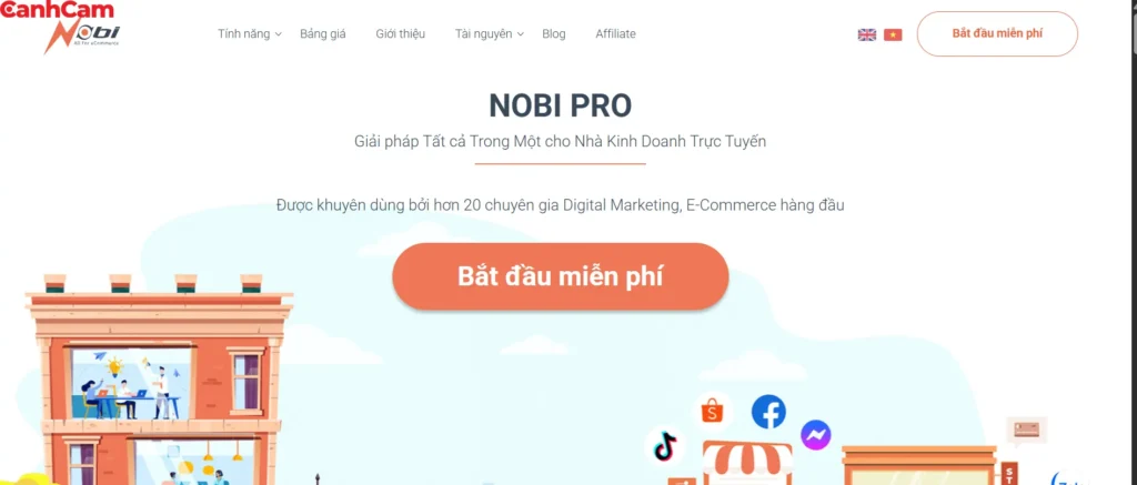 Nobita.pro - Vũ khí tối ưu lợi nhuận cho dân chạy Ads & Livestream