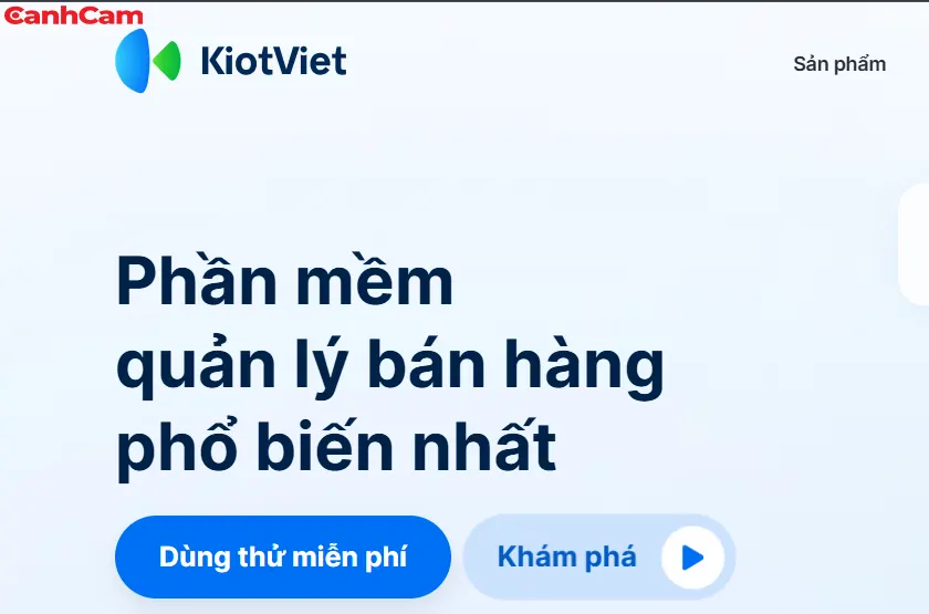 KiotViet - Giải pháp quốc dân cho cửa hàng bán lẻ