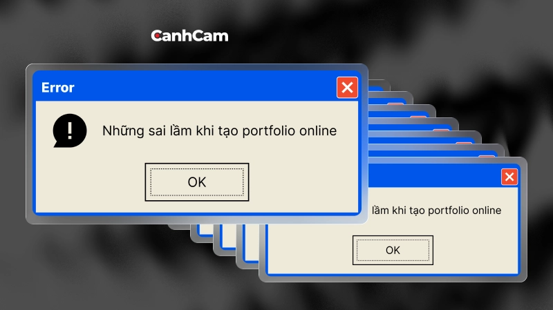 Những Sai Lầm Khi Tạo Portfolio Online