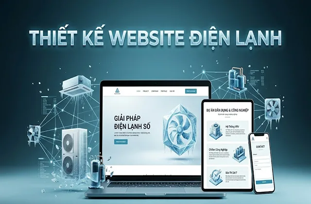 Tiêu chuẩn thiết kế website điện lạnh chuyên nghiệp cho doanh nghiệp