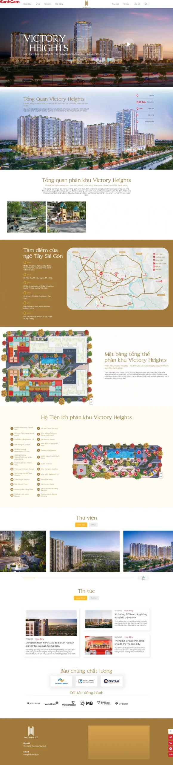 Mẫu The Win City - Sức Sống Đô Thị Mới