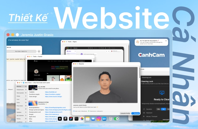 Thiết kế website cá nhân cho chuyên gia và freelancer