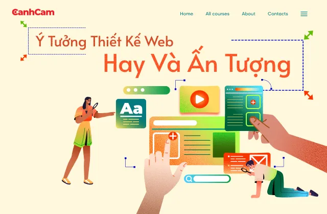 Ý Tưởng Thiết Kế Web Hay Và Ấn Tượng Nhất
