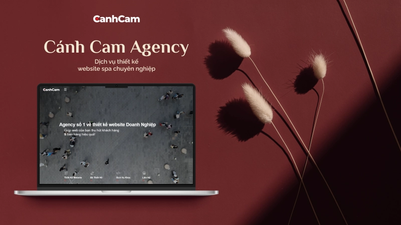 Cánh Cam Agency - Dịch vụ thiết kế website spa chuyên nghiệp