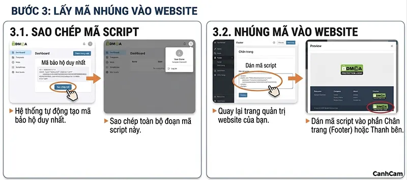 Hướng dẫn đăng ký DCMA bước 3