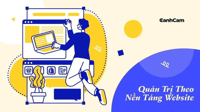 Quản trị website theo từng nền tảng phổ biến