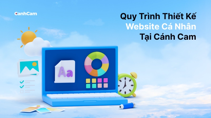 Quy trình thiết kế website cá nhân của Cánh Cam Agency