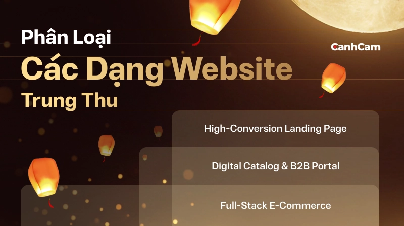 thiết kế website trung thu