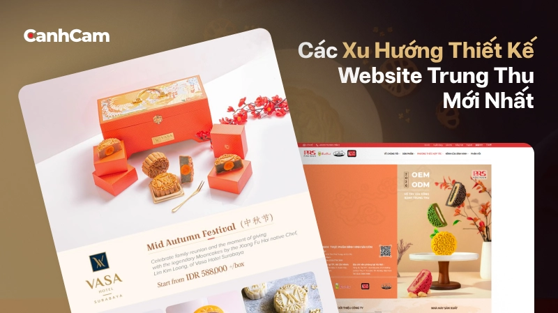 thiết kế website trung thu