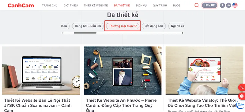 Website Thương Mại Điện Tử Thông Minh