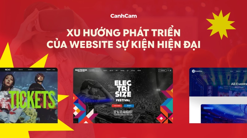 Xu Hướng Phát Triển Của Website Sự Kiện Hiện Đại